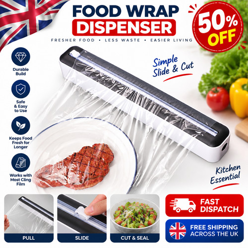 Cling film dispenser holder - film,