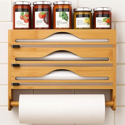 Cling film dispenser and - dispenser,