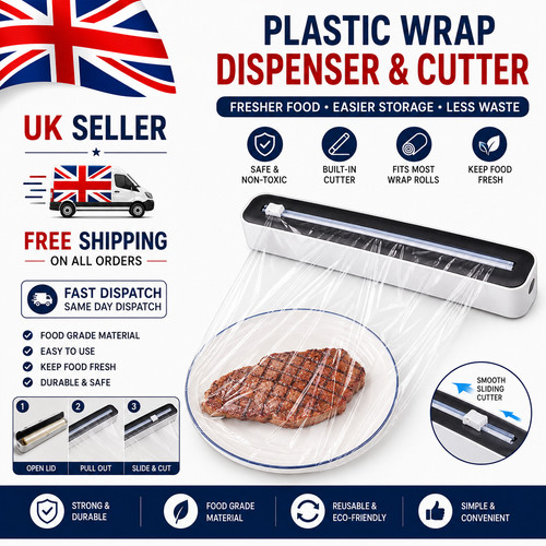 Kitchen cling film dispenser - kitchen,