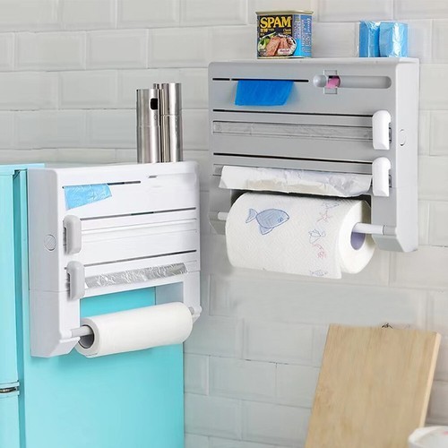 Wall mounted cling film - cling, rack