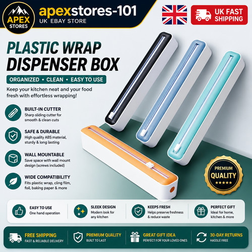 Kitchen cling film dispenser - film,
