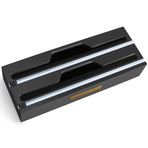 Foil and cling film dispenser - and,