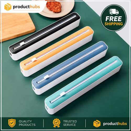 Kitchen cling film dispenser - kitchen,