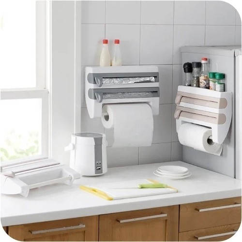 Cling film and kitchen - and,